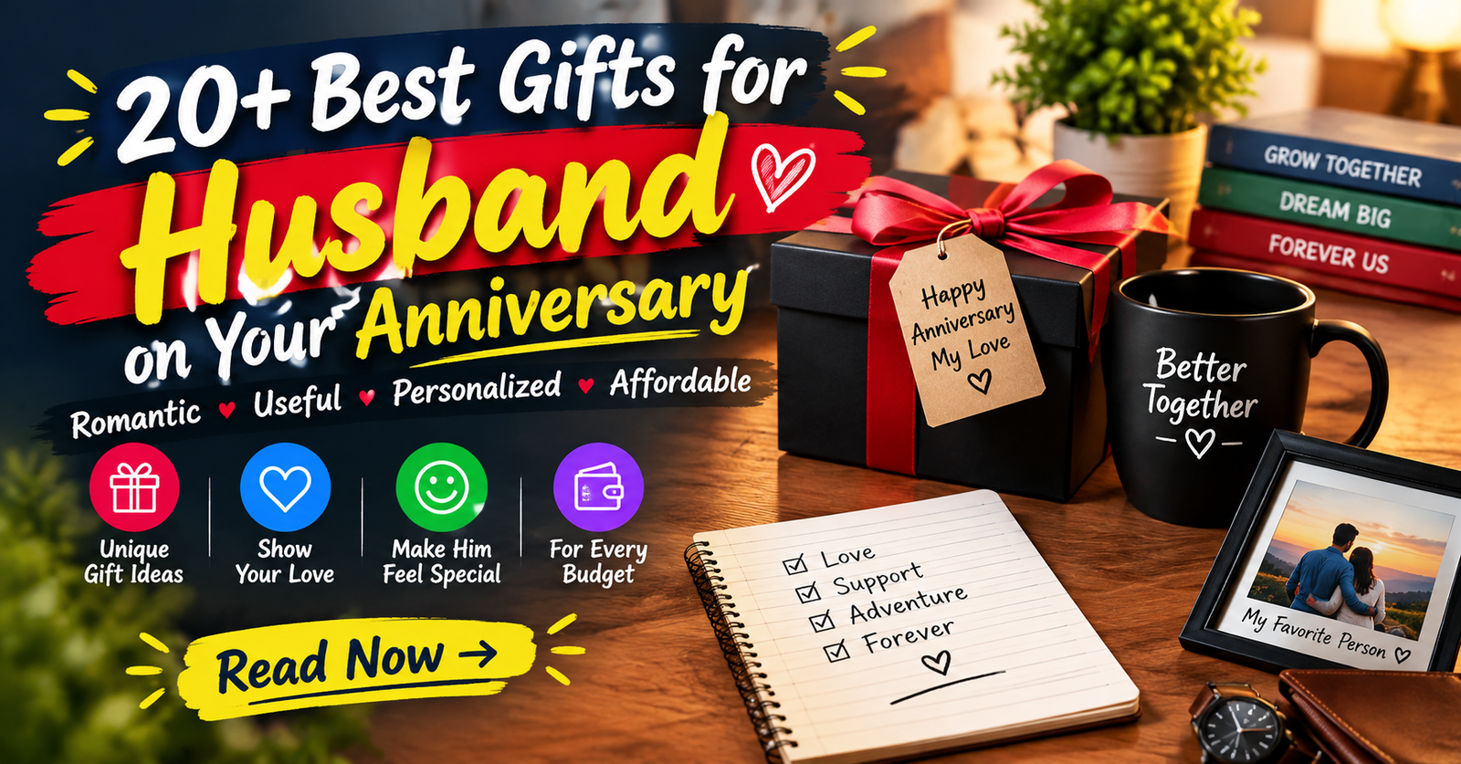 20+ Best Gifts for Husband on Your Anniversary Romantic Ideas In India 2026