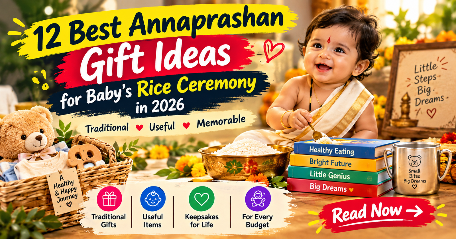 12 Best Annaprashan Gift Ideas for Baby Unique Indian Rice Ceremony Gifts for 2026