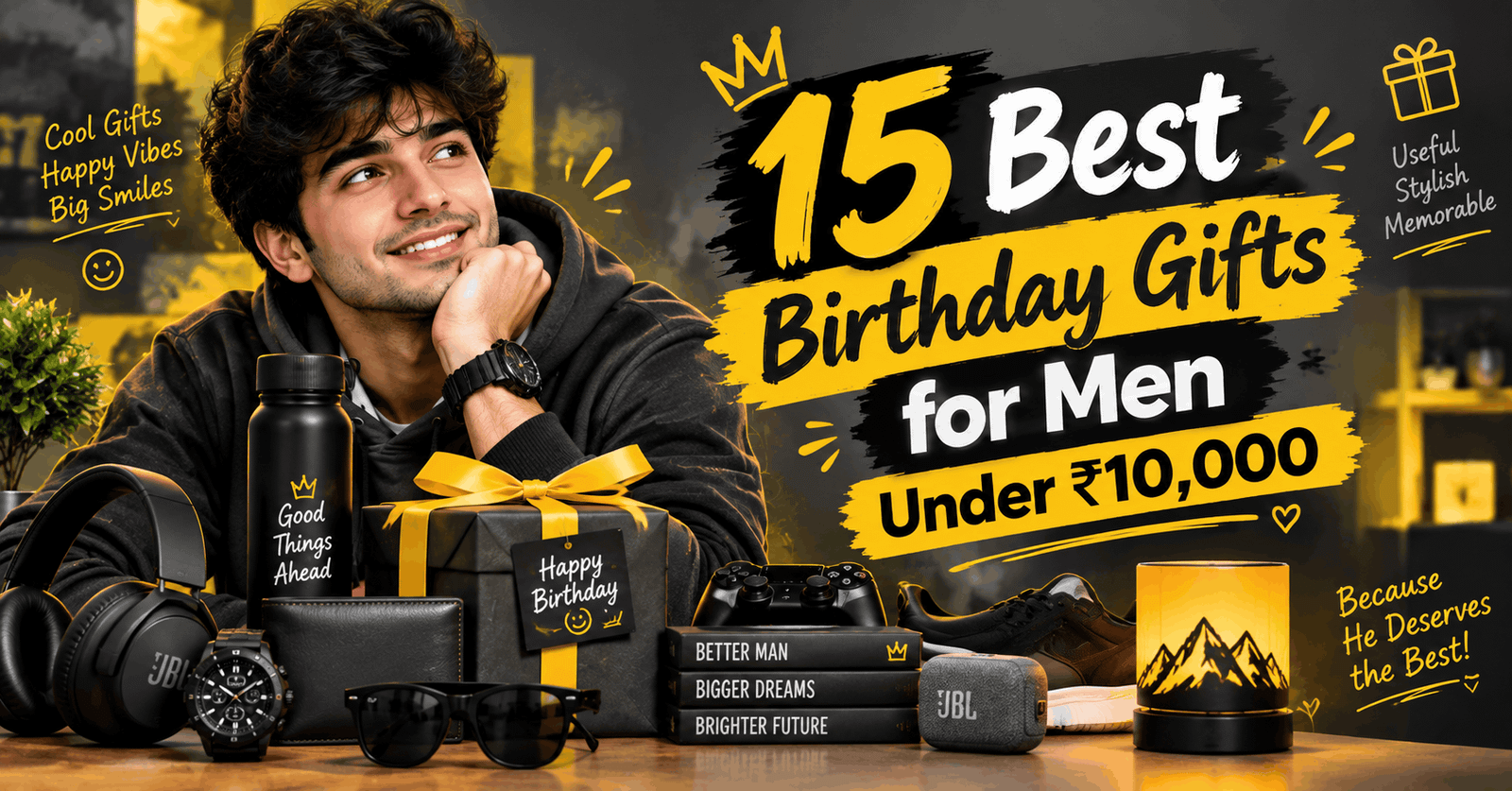 15 Best Birthday Gifts for Men Under ₹10,000