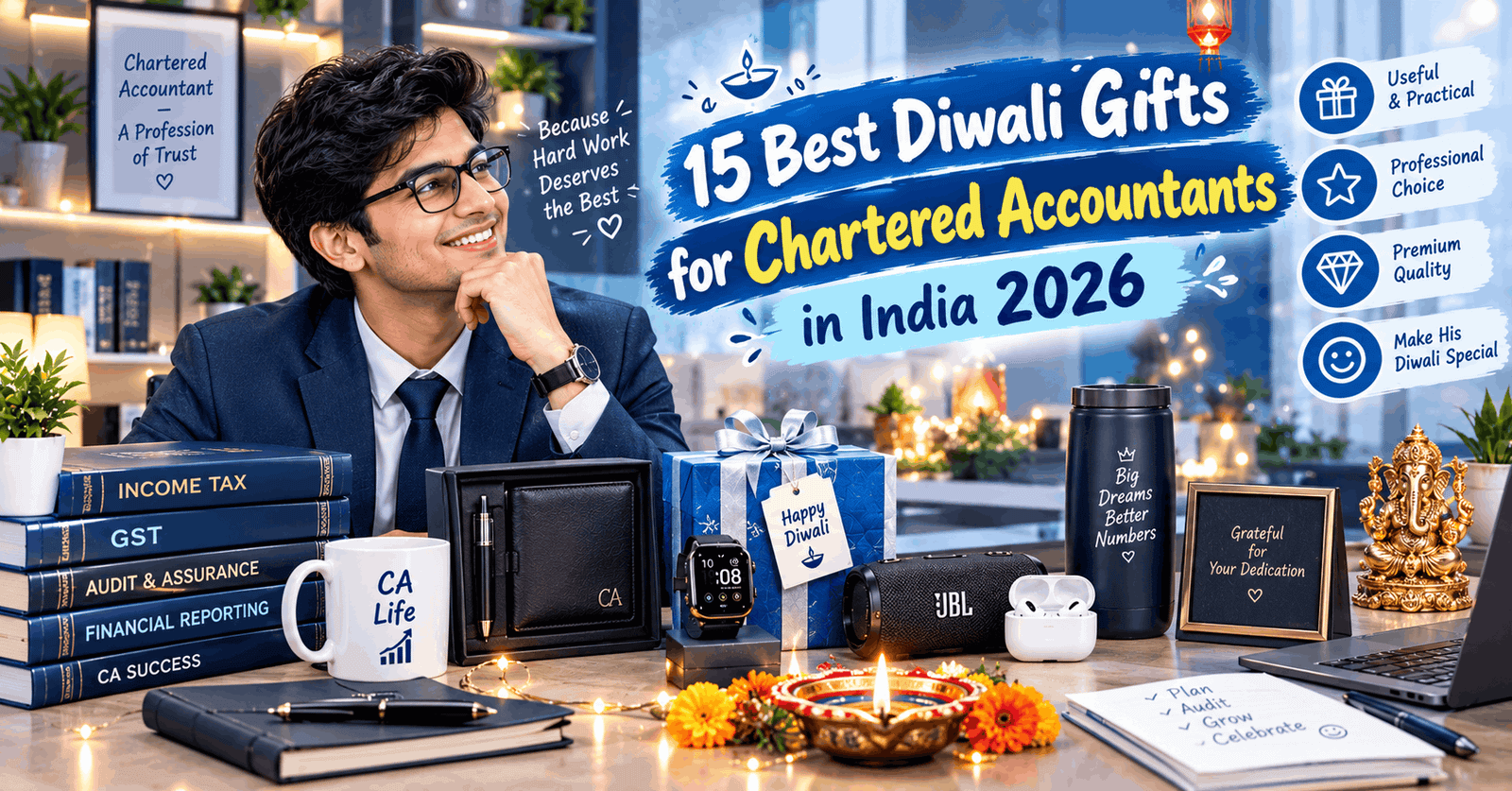 15 Best Diwali Gifts for Chartered Accountants in India 2026 [Updated]