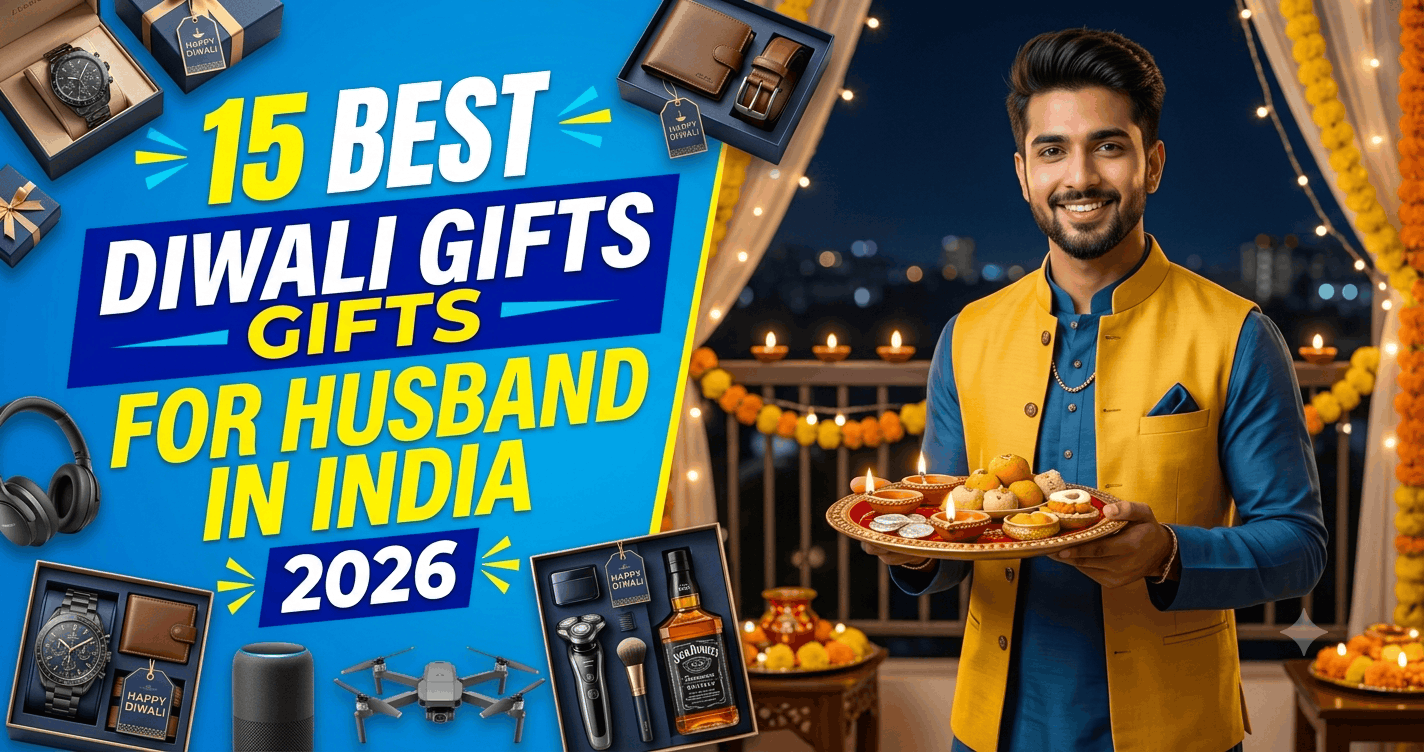 15 Best Diwali Gifts for Husband in India 2026