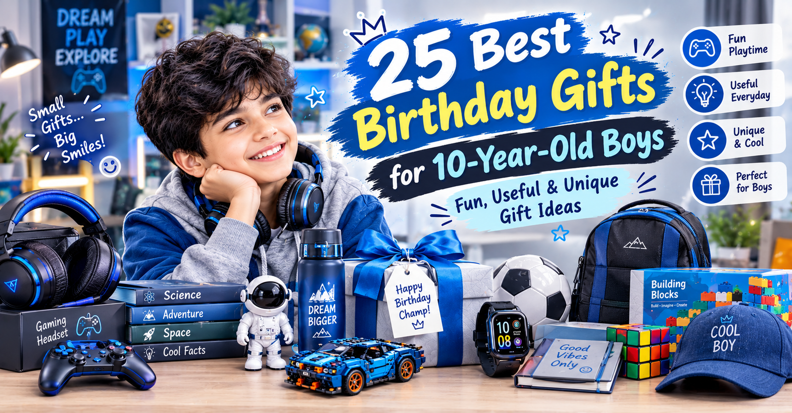 25 Best Birthday Gifts for 10-Year-Old Boys in 2026