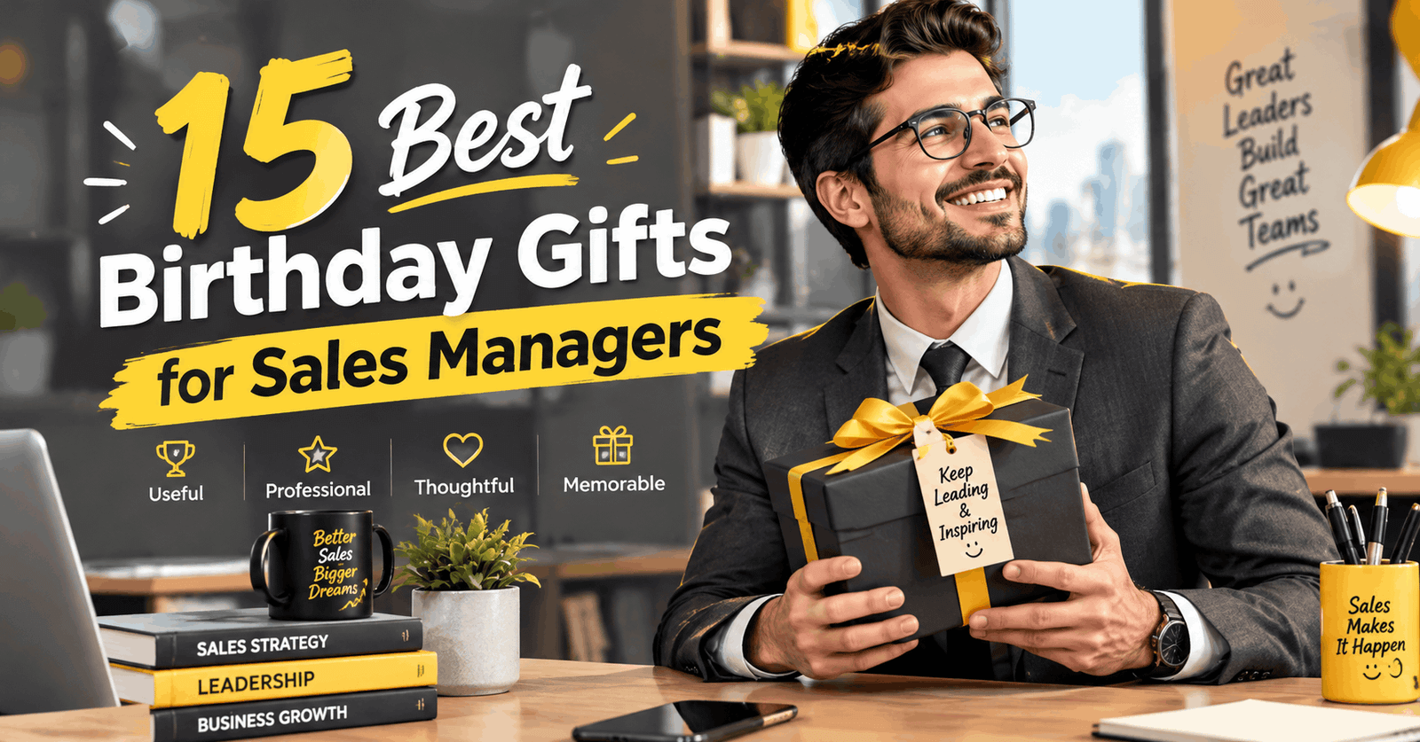15 Best Birthday Gifts for Sales Managers in 2026 [Updated]