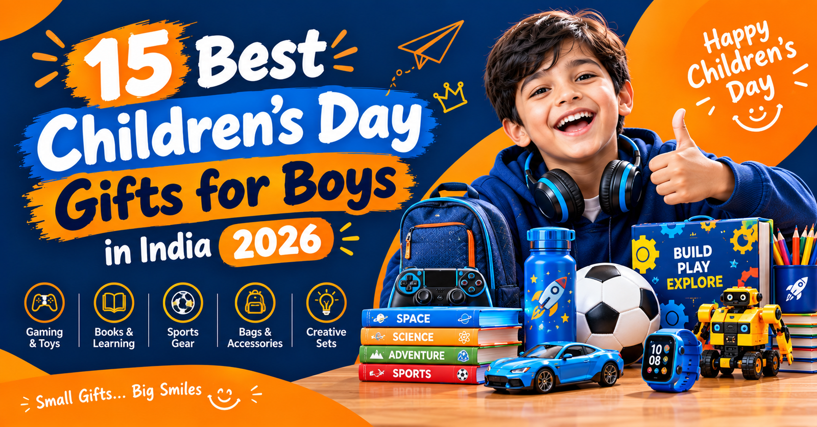 15 Best Children’s Day Gifts for Boys in India 2026