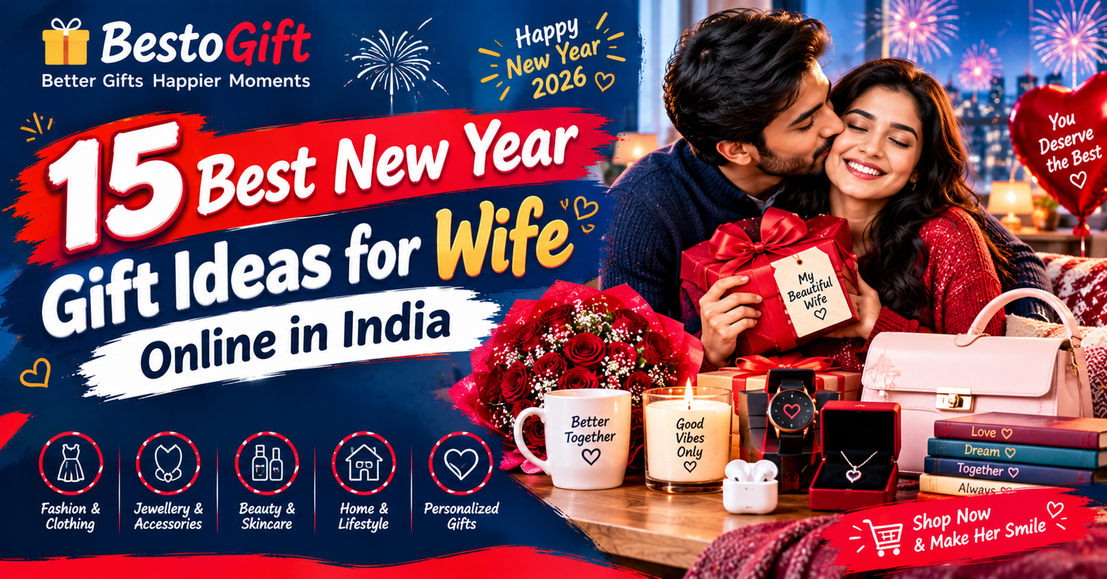 15 Best New Year Gifts for Wife in 2027